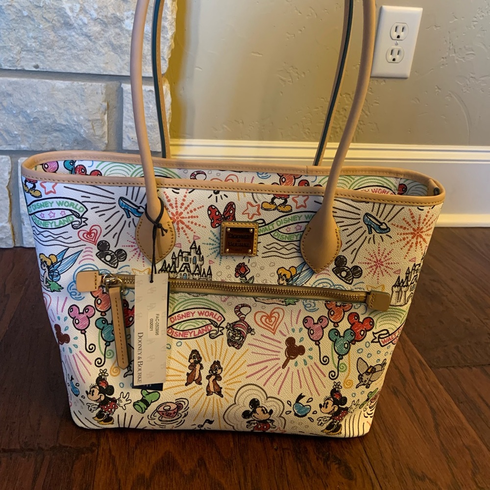 DOONEY and BOURKE Disney Sketch purse.